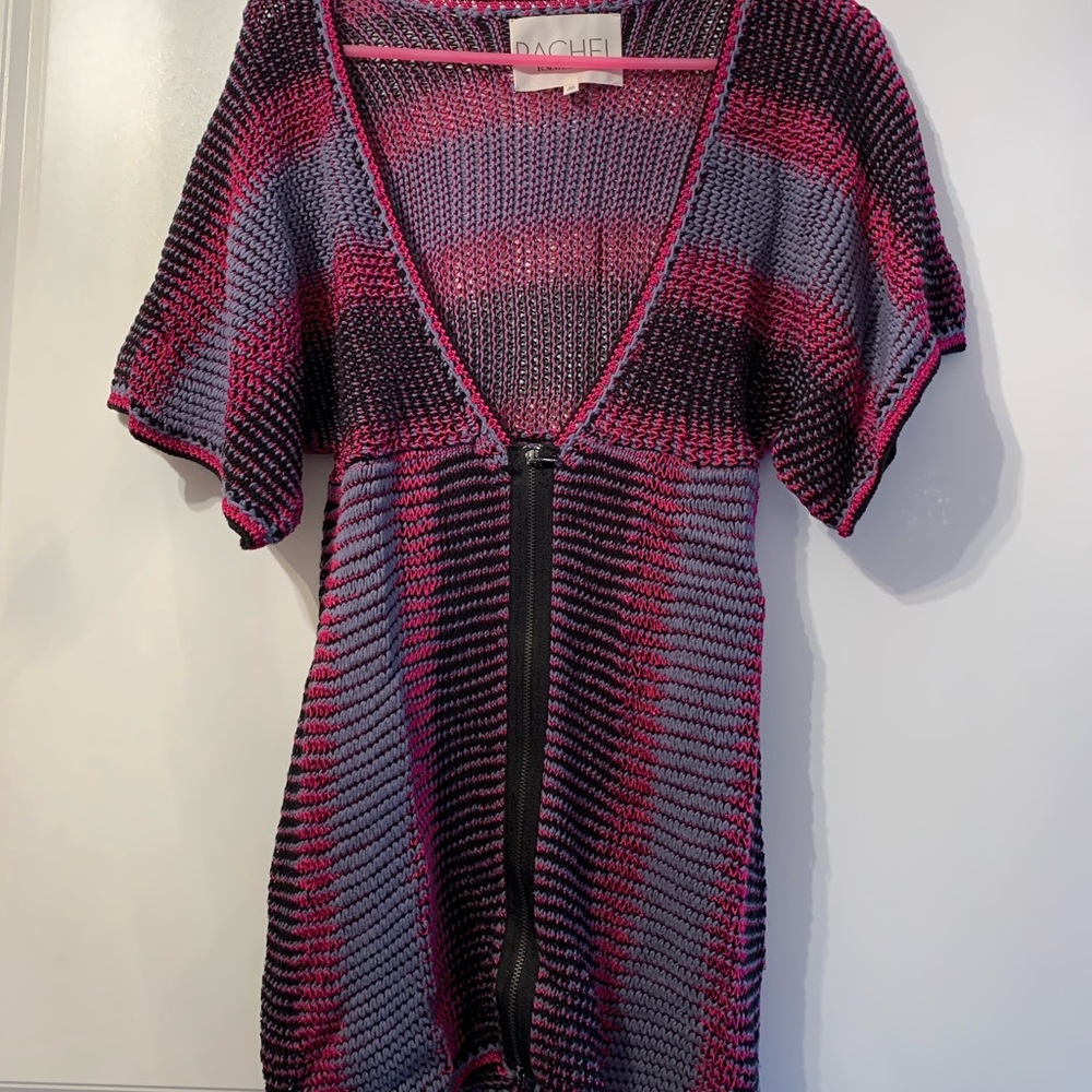 Open Crocheted Kimono Sweater